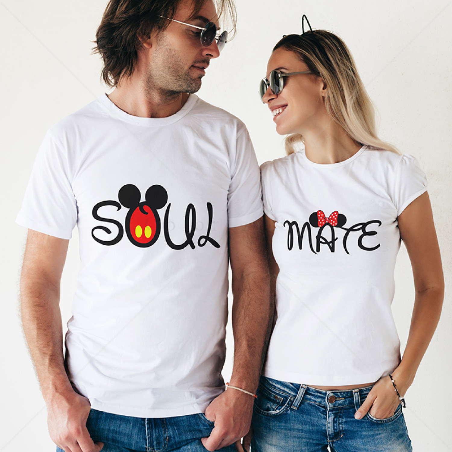 Комплект две Тениски за двойки Soul & Mate