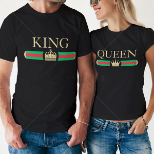 Комплект две Тениски за двойки King & Queen