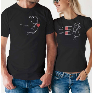 Комплект две Тениски за двойки -   Magnet