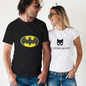 Комплект две Тениски за двойки Batman