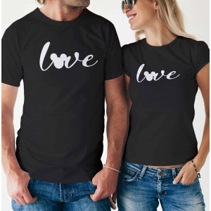 Комплект две Тениски за двойки -  Mouse love